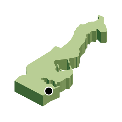 モナコ公国無料フリーイラスト｜首都・立体(緑)